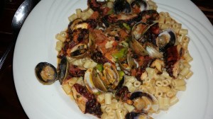 Tubettini con Polipo e Fave